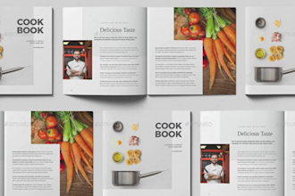 cookbook writer recipes book, cookbook formatting, cookbook design, ebook kdp