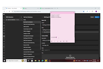 do webflow cms entry,blog post,collection list,product upload