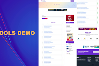 develop a powerful seo tools website for business