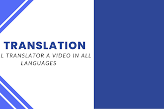 translate video in one hour in all languages
