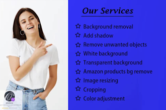 do background removal and cut out from image professionally