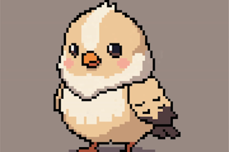 create original pixel art character, animation and more