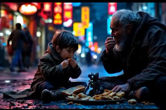 generate cinematic epic ai music video animated lyric visual art in any genres