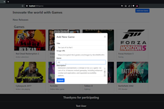 do react and express web app