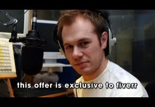 record a voiceover script in my british accent