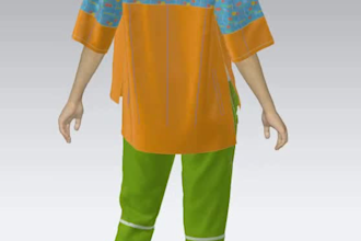 make garments pattern and apparel sewing clo 3d cad