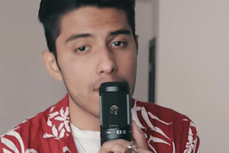 be your male spanish and english singer