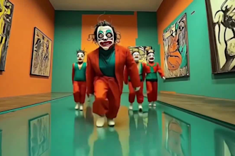 create cinematic ai generated music  video