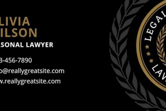 do professional business card design within 5 hours