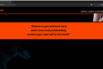 make responsive webpages using HTML, CSS, bootstrap