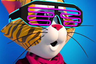 do some 3d character for nft