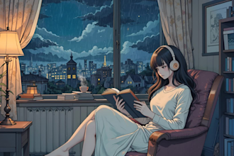 create lofi loop animation videos for you