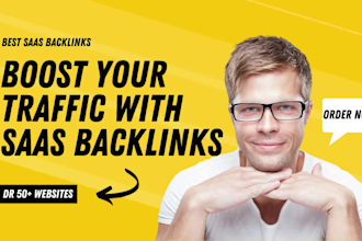 build saas backlinks on saas website