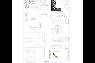 draw 2d floor plans autocad draftsman in just 12 hours