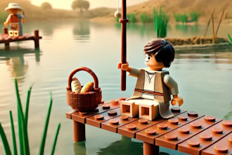 create a professional custom lego stop motion animation