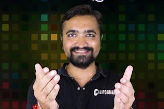 be your energetic 4k green screen spokesperson in hindi gujarati