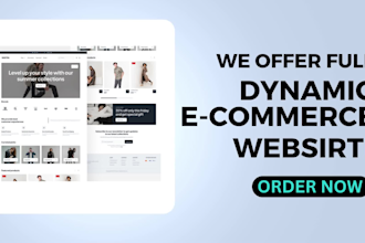 a responsive wordpress woocommerce ecommerce website or store