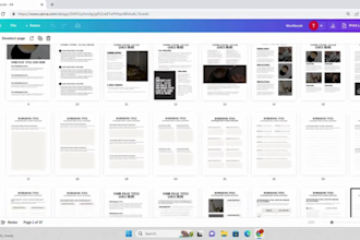 design custom german canva workbook, lead magnet, or ebook guide PDF