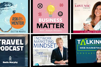 design professional podcast cover art and logo very quickly