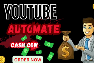 create automated cash cow, youtube videos, cash cow, cash cow channel