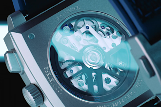 do fashion hublot sty 3d watch animation 3d product animation industrial design