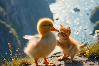 create ai animals rescue videos and  for youtube shorts and tiktok reels
