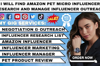 find amazon travel pet animal influencer outreach campaign brand collaboration
