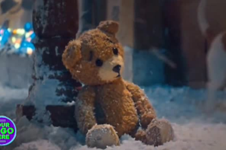 add logo and text in funny christmas video ads