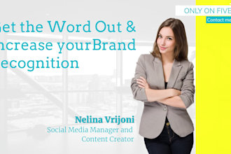 be your social media marketing manager