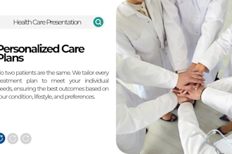 design and redesign medical pitch deck medical powerpoint presentation