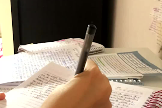 gracefully handwritten any documents, study notes and assignments