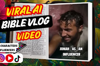 create ai bible vlog videos ai animation ai short story ai christian video