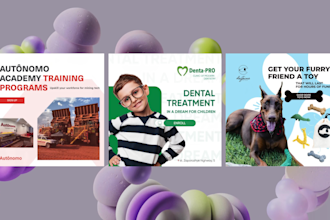 design facebook ads creatives or ad image, web banner