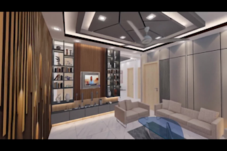 create interior 3d with animation