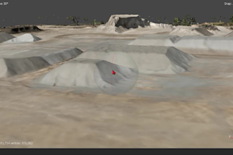 process drone or uav image, orthophoto, dem, and 3d modeling