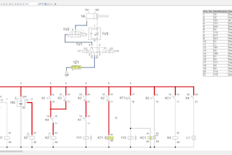 design any pneumatic or hydraulic circuit on fluidsim