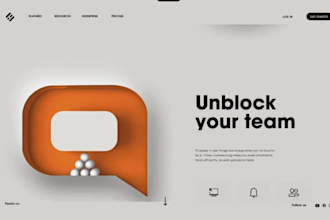 3d animated webflow website 3d spline animation, 3d scrolling animation three js