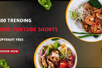 provide 400 trending food health shorts twitter shorts youtube shorts