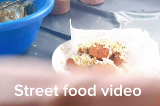 record street food video for you only 5 dollar