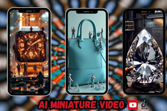 create stunning ai miniature videos for your brand or story