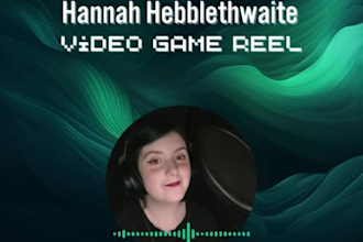 provide studio quality human female video game voice over