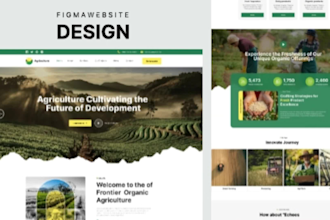 design website, figma design website, figma landing page,