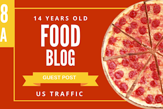 do a guest post on a US traffic food blog 59 da