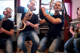 record a sax solo