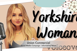 record british voice over in northern yorkshire accent