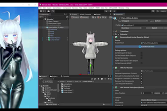 edit, port, convert your existing 3d avatar into vrchat, vrm, mmd, vsf or warudo