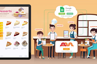 setup a self order system with pos for your restaurant