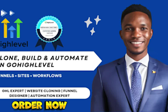 clone, migrate your crm, data, website on wordpress, wix, duda to gohighlevel