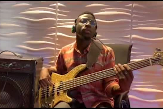 track professional bass guitar and record groovy bass lines