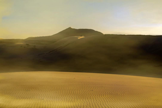 create meditation in desert ambiance and arabian folk instrumental music